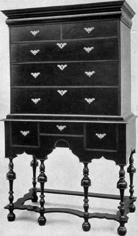 Chest of Drawers on Stand. Anglo Dutch   Metropolitan Museum