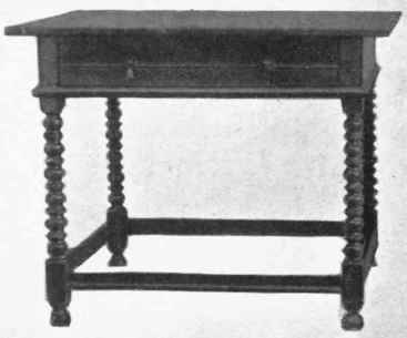 Seventeenth Century English Dressing Tables