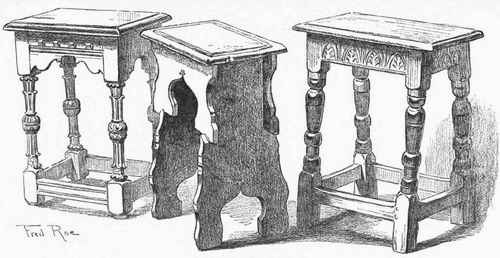THREE JOINT STOOLS