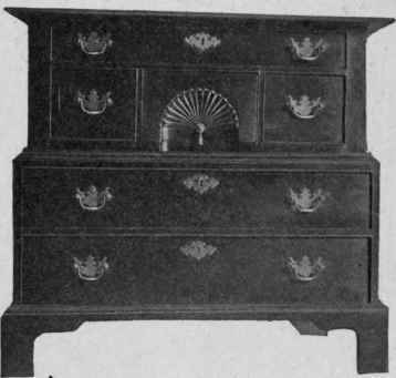 Chest of Drawers, 1740.