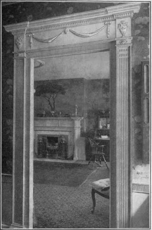 Doorway and Mantel. Cook Oliver House, Salem, 1804.