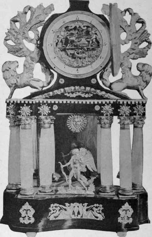 French Clock, about 1800.