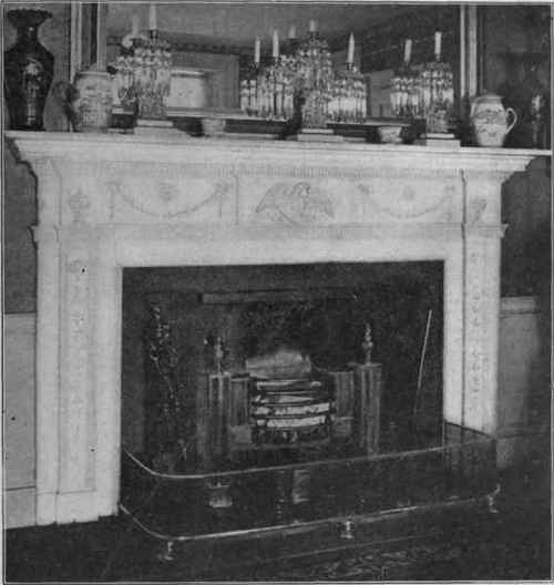Mantel with Hob grate, 1776.