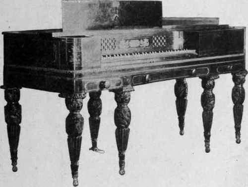 Piano, about 1830.