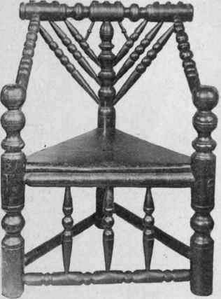 Turned Chair, Sixteenth Century.
