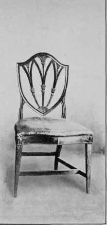 HEART BACKED CHAIR DESIGN ED BY HEPPELWHITE