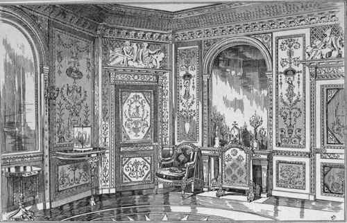 Bedroom Of Marie Antoinette. Chateau De Compiegne