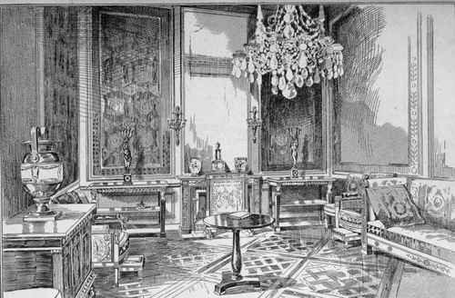 Room In The Palace At Fontainebleal