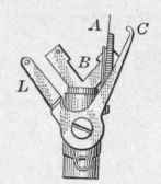 Fig. 214.   Electric igniter for acetylene gas burners.