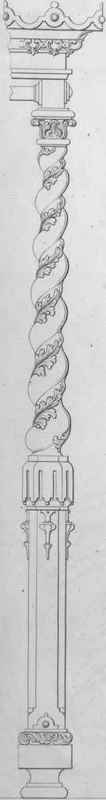 Bed Pillars Plate LXXXIV 440
