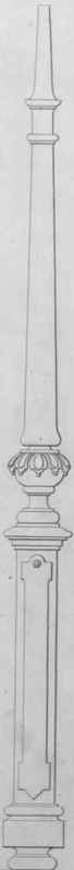 Bed Pillars Plate LXXXIV 443