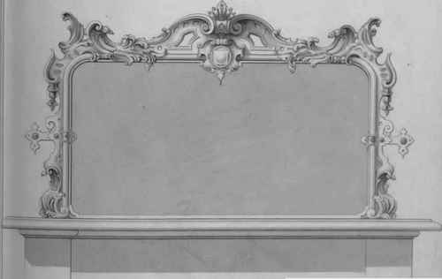 Chimney Piece Mirrors Frames Plate L 284