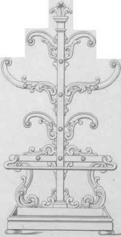 Hat And Umbrella Stands Plate VI 38