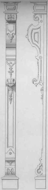 Pilasters and Brackets Plate XC 477