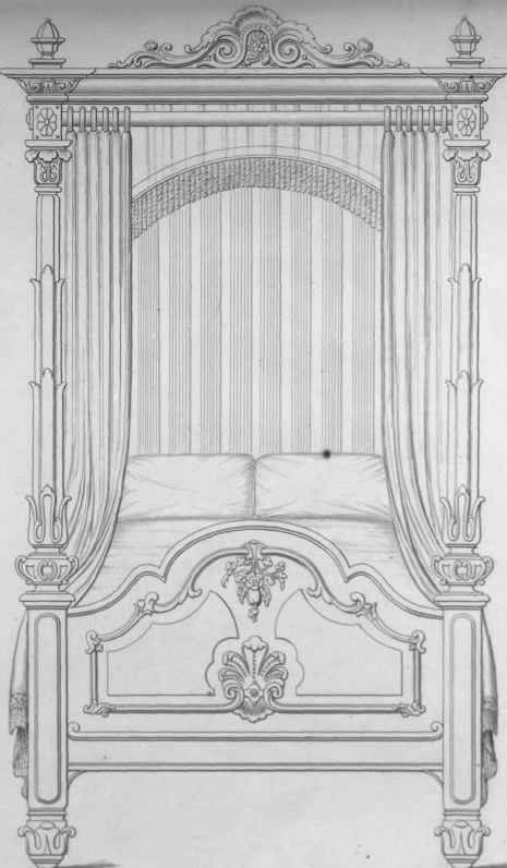 Posted Bedsteads Plate LXXXII 435