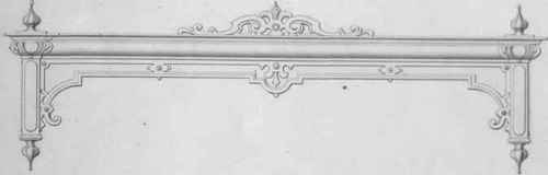 Window Cornices Plate LXXII 387