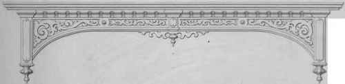Window Cornices Plate LXXII 390