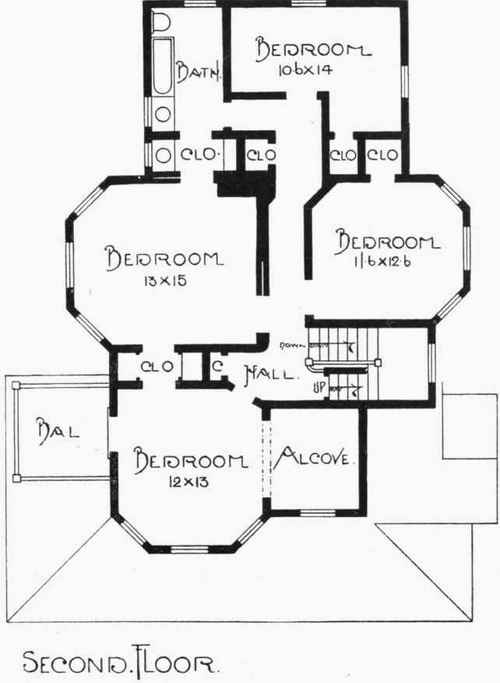 Floor And Framing Plans For W A Sylvester s House  85