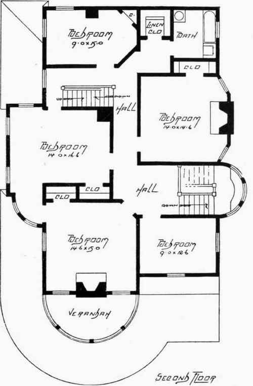 Floor And Framing Plans For W A Sylvester s House  91