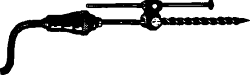 Auger bit gauge.