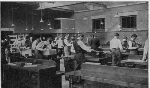Class in Woodwork, University of Chicago