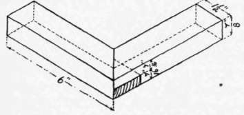 Fig. 127.   Mitered Halved Joint.