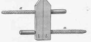Fig. 16. English Handscrew. a a screws, 6 b cheeks.