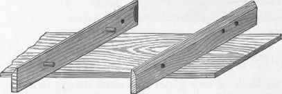 Fig. 31. Winding laths or straight edges. 1/8.