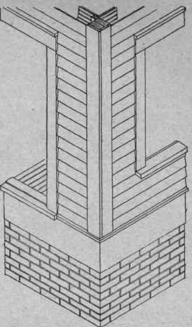 Fig. 110 b. Exterior Wall Detail