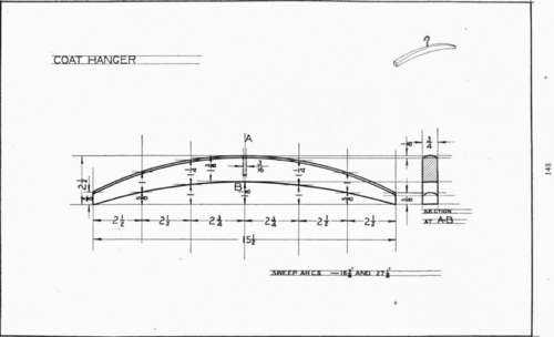 Plate 13 Coat hanger Mechanical Drawing 35