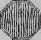 Fig. 13. Figs. 12 and 13.   Elevation and Plan of Plant Stool.