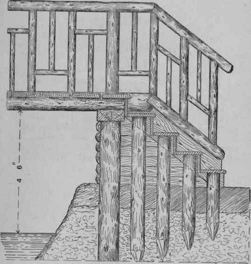 Fig. 130.   Elevated Foot bridge.