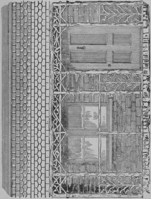Fig. 133.   Front Elevation of Verandah.