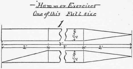 Model No 1 Hammer Exercise 184