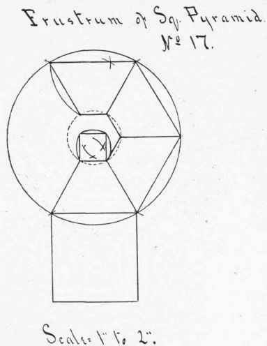 Model No 17 Frustrum Of Square Pyramid 50