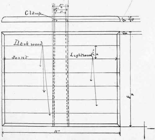 Model No. 24.   Table Mat.