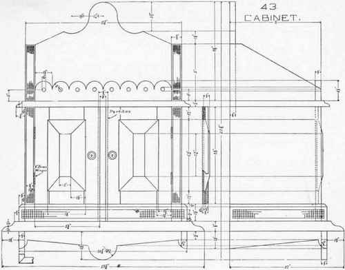 Model No. 43.   Cabinet.