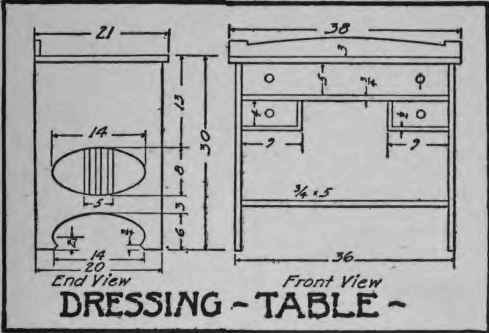 How To Make A Dressing Table 172