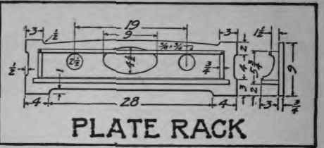 How To Make A Plate Rack 76