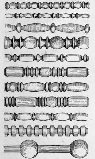 Miscellaneous Turned Moldings 102