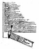 Fig. 221.   Stop bound Door.