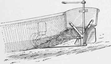 Shaft bearing for a small boat