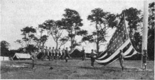 Scouts Respect Their Flag