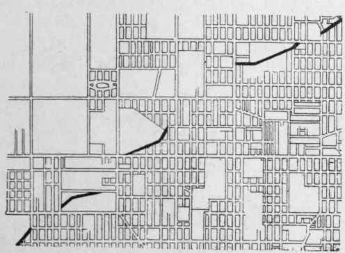 A Lost Pike. Old Westport Independence road recently platted out, with growth of residence section. Kansas City.