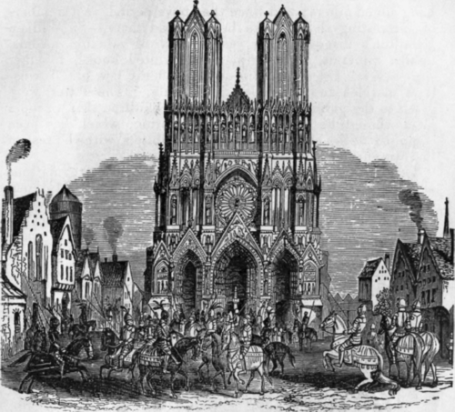 CHURCH OF NOTRE DAME AT PARIS.