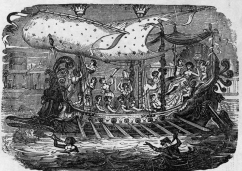 CLEOPATRA'S BARGE.