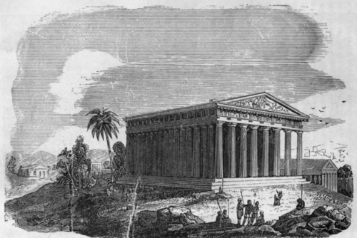TEMPLE OF TENTYRA IN EGYPT.