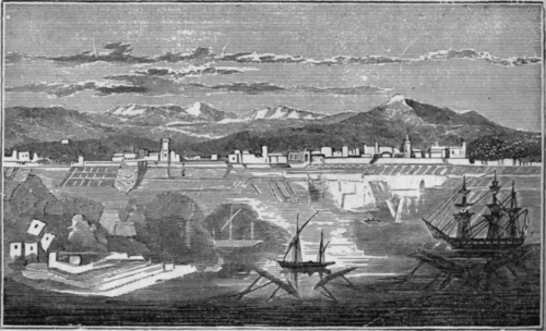 THE FATA MORGANA, As observed at Reggio.