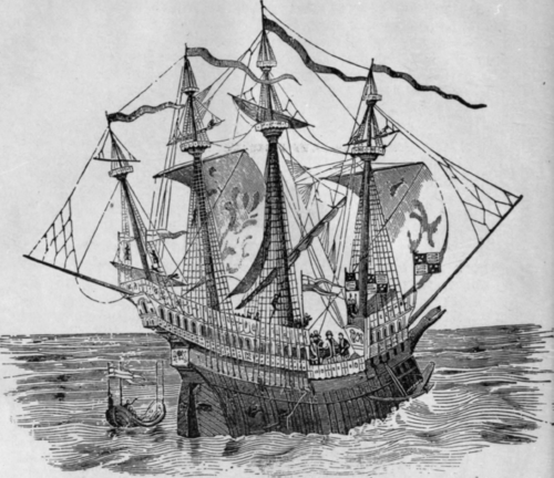 THE SHIP GREAT HARRY.
