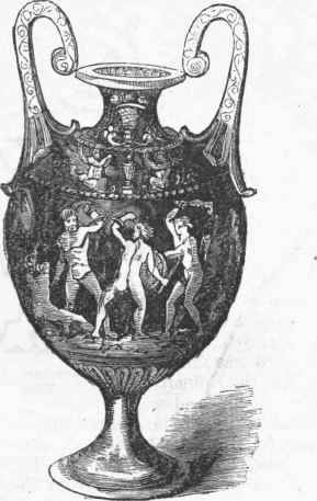 Italian Majolica Vase.